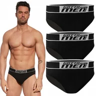 Majtki męskie - Slipy Męskie Sportowe 3-PAK Bawełniane Wygodne Majtki GATTA COTTON - XXL - miniaturka - grafika 1