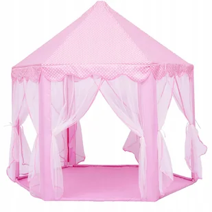 Namiot zamek pałac domek z podłogą różowy dla dzieci 600-23 - Namioty i tipi dla dzieci Namiot zamek pałac domek z podłogą różowy dla dzieci 600-23 - Namioty i tipi dla dzieci - miniaturka - grafika 1