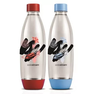 Butelka Soda Stream Fuse Czerwony / Niebieski (2 sztuki) - Akcesoria i części AGD - miniaturka - grafika 1