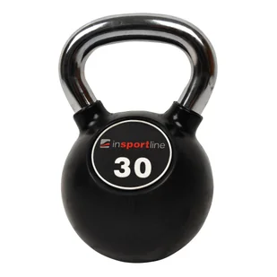 InSportLine Hantla gumowana Kettlebell 30 kg 1IN-8249 - Kettlebell - miniaturka - grafika 1