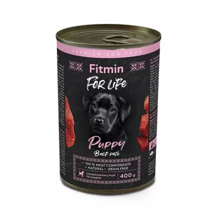 FITMIN karma mokra dla szczeniąt z wołowiną 400g - Mokra karma dla psów - miniaturka - grafika 1