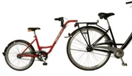 Rowery - Rower przyczepkowy Add+Bike 20 Inch Junior 3V Red - miniaturka - grafika 1