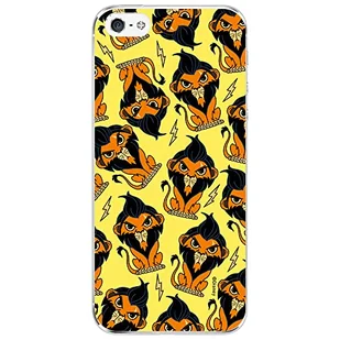ERT GROUP etui na telefon Apple Iphone 5/5S/SE, case oryginalny i oficjalnie licencjonowany przez Disney, wzór Scar 002, optymalnie dopasowane, plecki z TPU - Etui i futerały do telefonów - miniaturka - grafika 1