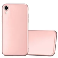 Etui i futerały do telefonów - Pokrowiec Do Apple iPhone XR Etui w METAL RÓŻOWE ZŁOTO Hard Case Cover Obudowa Ochronny Cadorabo - miniaturka - grafika 1