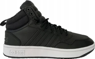 46 2/3 Buty Adidas Męskie Hoops MID Czarne GZ6679 - Buty sportowe męskie - miniaturka - grafika 1