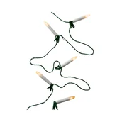 Oświetlenie świąteczne - Lampki zewnętrzne świeczki 16 LED ciepły biały 600 cm - miniaturka - grafika 1