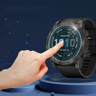 2x Szkło Hartowane ochronne na zegarek Garmin Fenix 7 / 7 Solar Alogy Screen Protector Watch+ - Akcesoria do smartwatchy - miniaturka - grafika 5