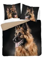 Pościel - Pościel  220x200 bawełniana Holland natura pies owczarek - miniaturka - grafika 1