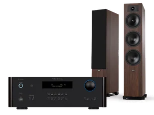 Rotel RA-1572 MkII (czarny) + Tesi 6 (mokka) - Zestawy stereo - miniaturka - grafika 1