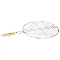 Akcesoria do grilla - Kratka do grilla okrągła NEKA 40 cm stal chromowana 118041 - miniaturka - grafika 1