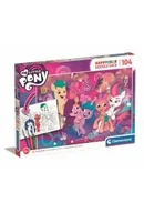 Puzzle - CLE Puzzle 104 HappyColor My Little Pony 25726 - miniaturka - grafika 1