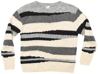 Swetry dla dziewczynek - Billabong SUNDAY DK ATHL GREY damski sweter projektant - S - grafika 1