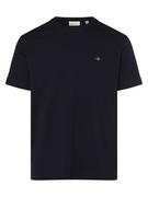 Koszulki męskie - Gant - T-shirt męski, niebieski - miniaturka - grafika 1