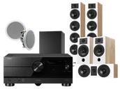 Kino domowe - Yamaha RX-A6A (czarny) + Diva 6 + 3 + 7 (dąb) + RD 280 + Basso 880 - miniaturka - grafika 1