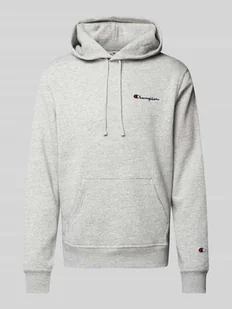 Bluza z kapturem z wyhaftowanym logo - Koszulki męskie - miniaturka - grafika 1