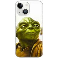 Etui i futerały do telefonów - ERT GROUP etui na telefon Apple Iphone 13, case oryginalny i oficjalnie licencjonowany przez Star Wars, wzór Yoda 006, optymalnie dopasowane, plecki z TPU cześciowo przeźroczyste - miniaturka - grafika 1