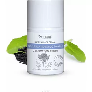 e-FIORE Krem do twarzy z czarnuszką 50ml - Kremy do twarzy - miniaturka - grafika 1