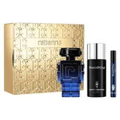 Zestawy perfum męskich - Paco Rabanne Phantom Intense zestaw woda perfumowana spray 100ml + dezodorant spray 150ml + woda perfumowana spray 10ml - miniaturka - grafika 1