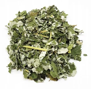 LIŚĆ MALINY WŁAŚCIWEJ CIĘTY 200G 100% NATURALNY - Przyprawy i zioła sypkie - miniaturka - grafika 1