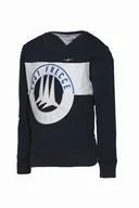 Bluzy męskie - Aeronautica Militare Bluza rozpinana granatowa M - miniaturka - grafika 1