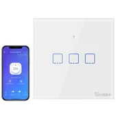 Systemy inteligentnych domów - Sonoff Sonoff T0 EU TX 3-kanałowy - miniaturka - grafika 1