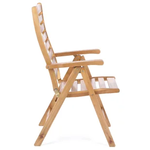 Meble ogrodowe drewniane Akacja Oval 165+50+50 cm 10+1 - Meble ogrodowe - miniaturka - grafika 8