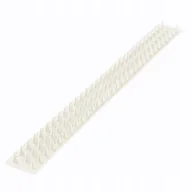 Zwalczanie i odstraszanie szkodników - Plastikowe kolce Tosta przeciw ptakom 4,5 x 50 cm białe 1 szt. - miniaturka - grafika 1
