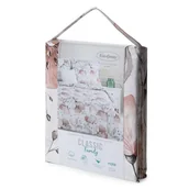 Pościel - Pościel 160x200 Nicky biała kolorowa kwiaty - miniaturka - grafika 1