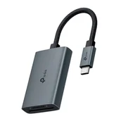 Czytniki kart pamięci - TP-Link UA440C czytnik kart USB 3.2 Gen 1 (3.1 Gen 1) Type-C Szary UA440C - miniaturka - grafika 1
