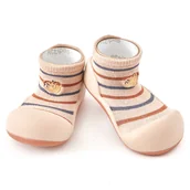 Skarpetki dla dzieci - Attipas® Lekkie Bambusowe Buciki Niemowlęce Bamboo Sloth Beige 13,5 Cm / 22,5 Antypoślizgowe - miniaturka - grafika 1