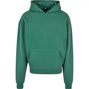 Urban Classics Ultra Heavy Hoody, męska bluza z kapturem z zamkiem błyskawicznym, dostępna w wielu różnych kolorach, rozmiary od XS do 5XL, Leaf, S - Bluzy męskie - miniaturka - grafika 1