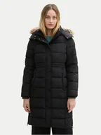 Kurtki damskie - Tom Tailor Kurtka zimowa 1042915 Czarny Regular Fit - miniaturka - grafika 1