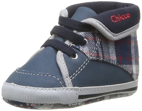 Chicco 1050415 Polacchino Neston buty dziecięce, niebieskie (Blu Scozzese Crosta), 18 EU