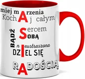 Kubki - Kubek motywacyjny z nadrukiem imieniem ASIA JOANNA - miniaturka - grafika 1