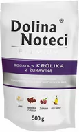 Mokra karma dla psów - Dolina Noteci Premium w saszetkach, 20 x 500 g - Bogata w królika z żurawiną - miniaturka - grafika 1