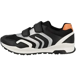 Geox J Pavel sneakersy chłopięce, czarny srebrny, 24 EU - Buty dla chłopców - miniaturka - grafika 1