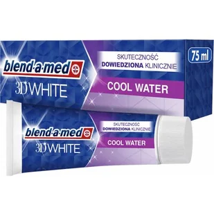 Procter & Gamble 3D White Cool Water - pasta do zębów 75 ml - Pasty do zębów - miniaturka - grafika 1