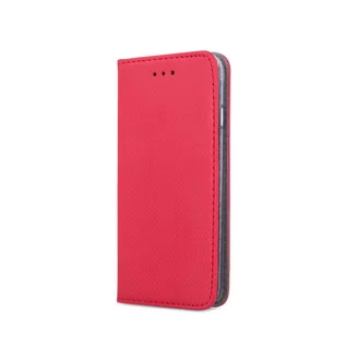 Portfele - Etui XIAOMI REDMI 10C Portfel z Klapką Flip Magnet czerwone - grafika 1