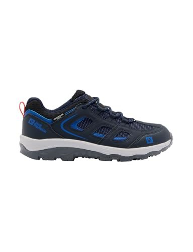 Jack Wolfskin Vojo Texapore Low K, Buty turystyczne Unisex dla dzieci, Night Blue, 29 EU, Noc niebieski, 29 EU