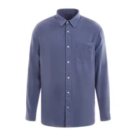 Koszule męskie - Męska Koszula GUESS LS COLLINS TWILL GD M3YH26WFKI0-G7HC – Niebieski - miniaturka - grafika 1