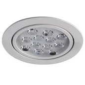 Lampy sufitowe - Italux Oprawa do wbudowania PITCH TS04136A 12W 1200LM 3000K S.WH - - miniaturka - grafika 1