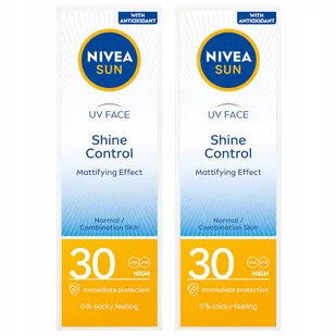 Matujący krem do twarzy Nivea Sun z filtrem Spf 30 - Kremy do twarzy - miniaturka - grafika 1