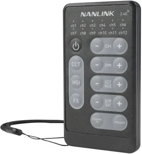 Nanlite Nanlite rgb remote control - Akcesoria fotograficzne - miniaturka - grafika 1