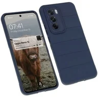 Etui i futerały do telefonów - Bizon Pancerne etui Case Tur do Oppo Reno 12, granatowe - miniaturka - grafika 1