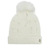 Czapki dla dzieci - Czapka Guess J3BZ05 Z39H0 Écru - miniaturka - grafika 1