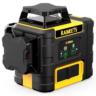 KAIWEETS KT360A Self Leveling Laser Level, 3 X 360, 3D laser level for Picture Hanging, Horizontal/Vertical Line Laser - Multimetry - miniaturka - grafika 1