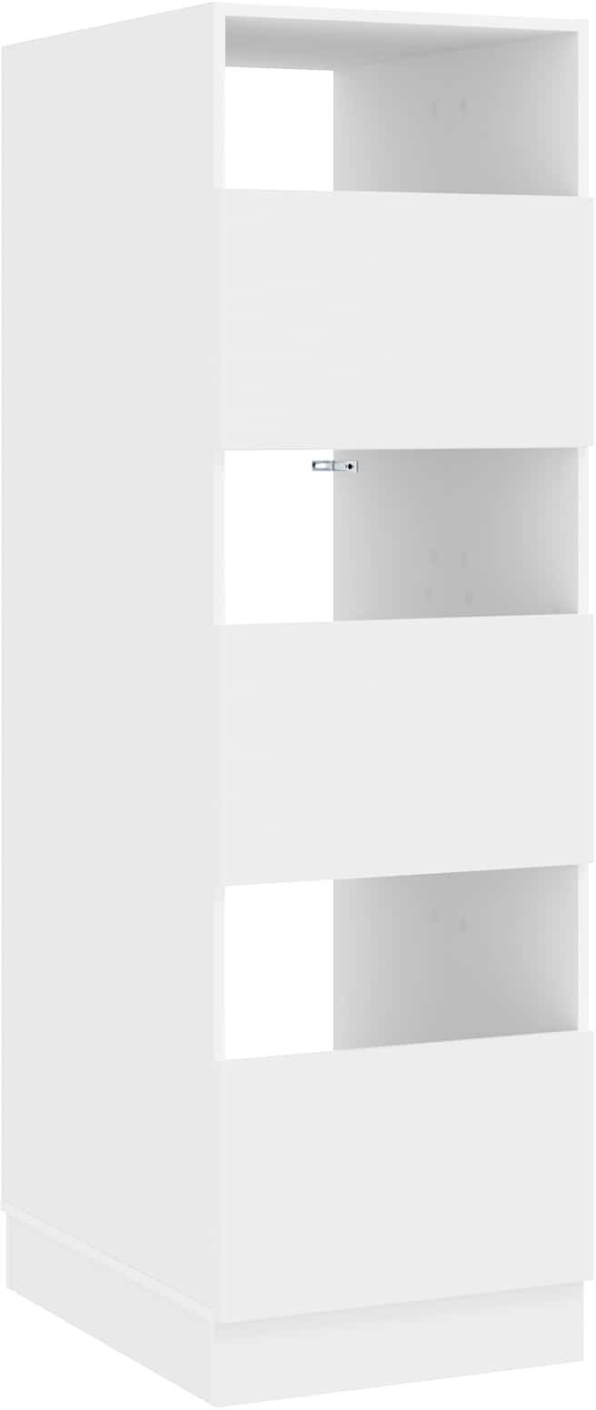 vidaXL Szafka do prania z drzwiami Biały Materiał drewnopochodny