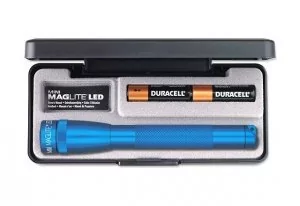 Mag-Lite 2 Mini Maglite AA Multi Mode 17 cm niebieska latarka LED, strumień świetlny 97 lumenów, łącznie z 2 bateriami Mignon w etui, sp22117 °F SP22117 - Latarki - miniaturka - grafika 2