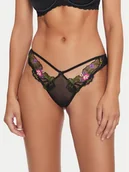 Majtki damskie - Guess Figi brazylijskie O4BE06 KCG30 Czarny - miniaturka - grafika 1