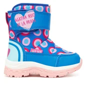 Buty dla dziewczynek - Śniegowce Agatha Ruiz de la Prada 251990 S Niebieski - miniaturka - grafika 1